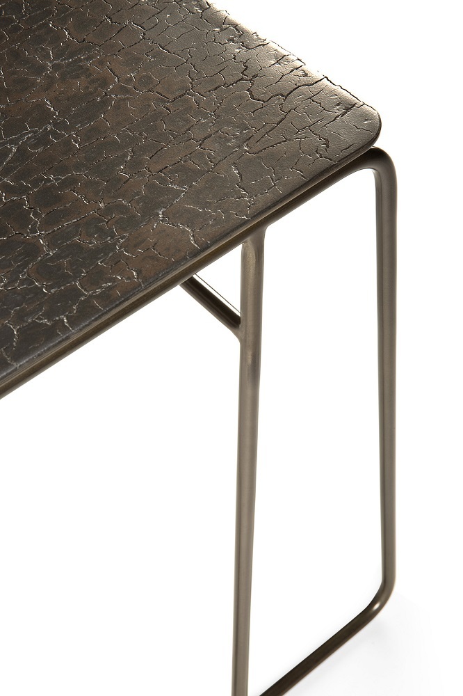 Ellipse Side table Beistelltisch umber Ethnicraft