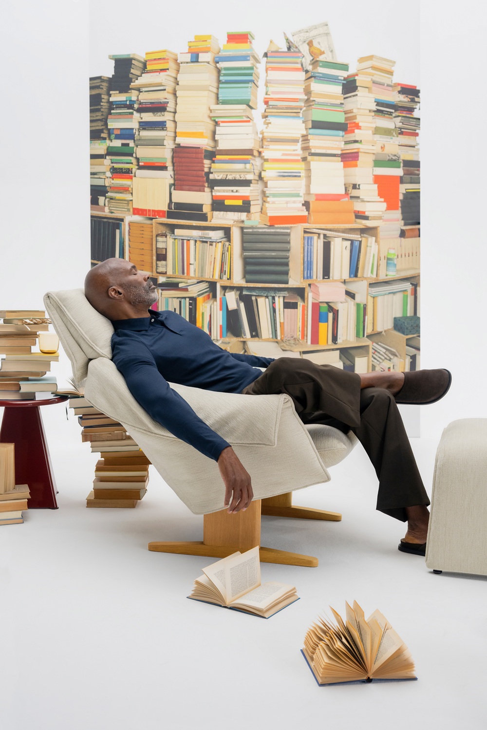 Bascule Highback Sessel mit Bank Vitra