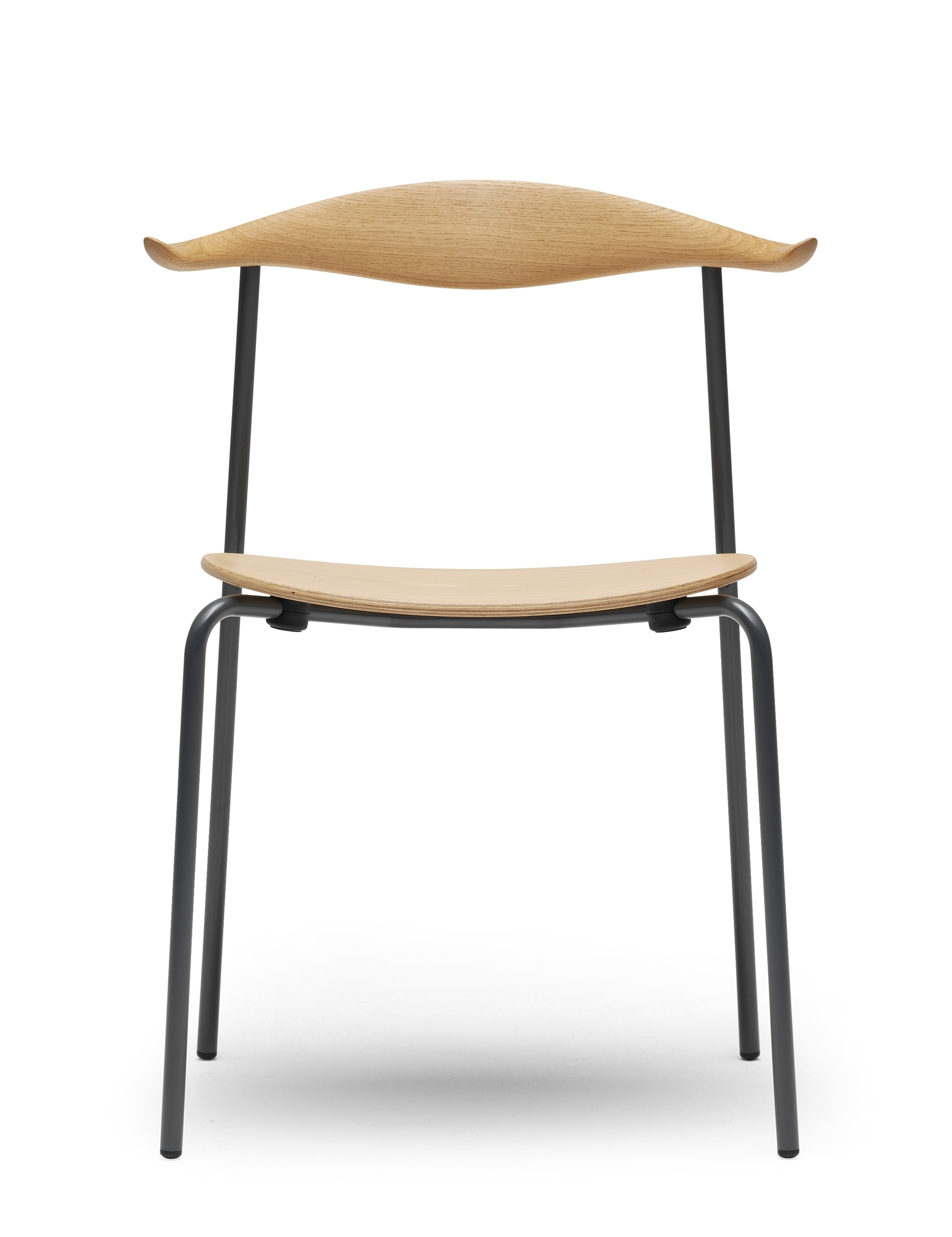 CH88T Stuhl Gestell Stahl schwarz Carl Hansen & Søn
