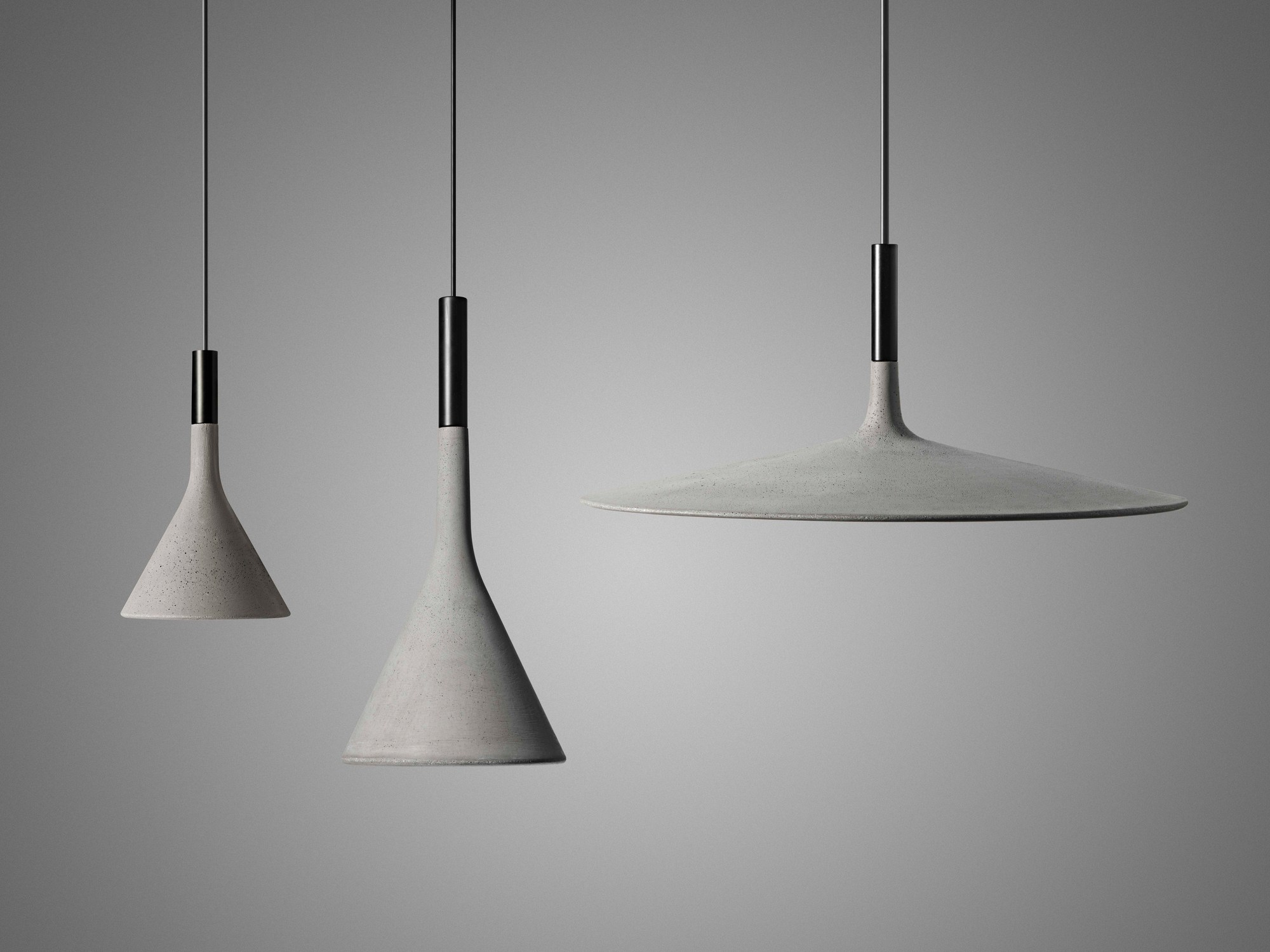 Aplomb Large LED Pendelleuchte Foscarini Weiß