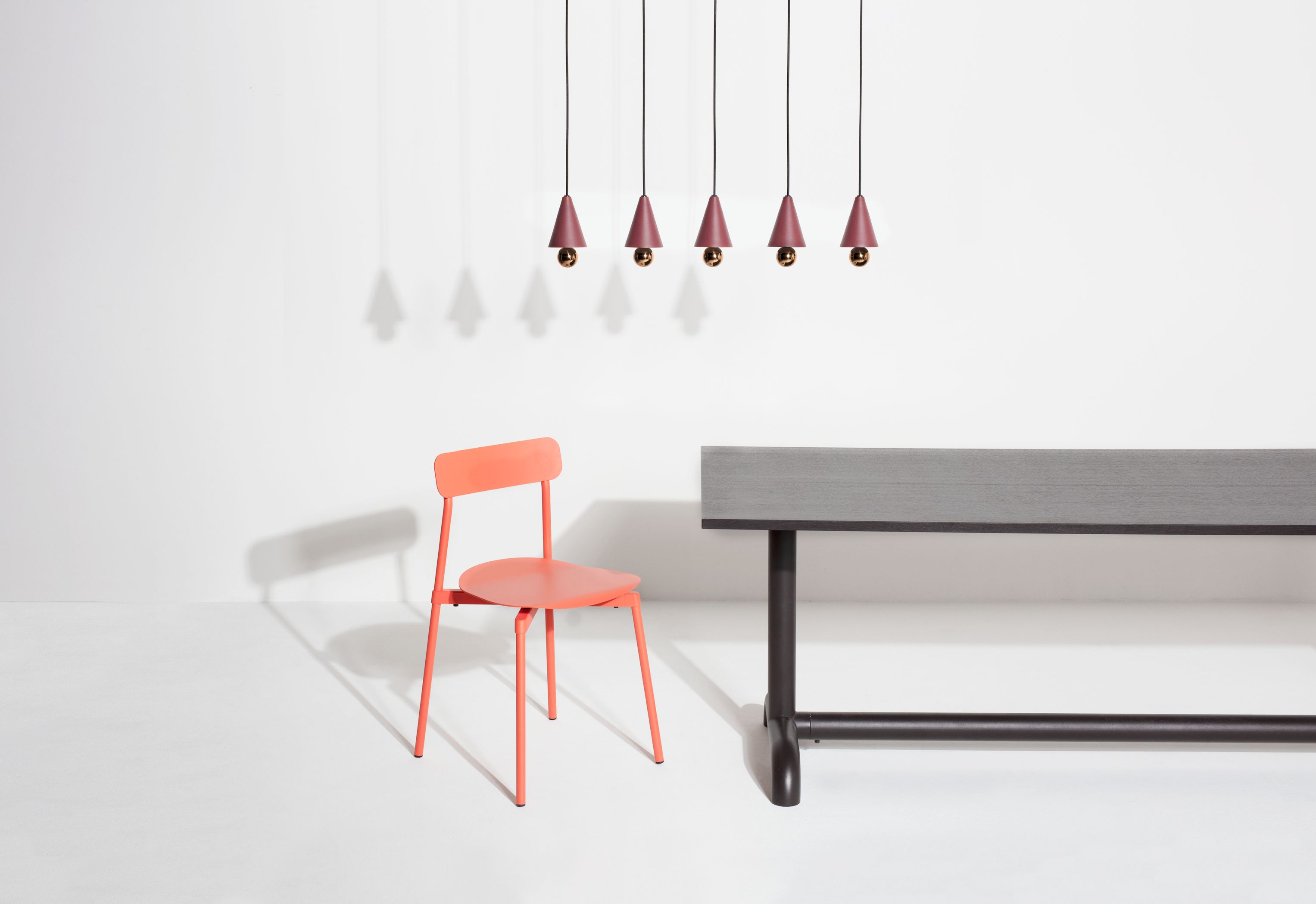 Cherry Pendant light Pendelleuchte 5-er Set Linear Petite Friture 