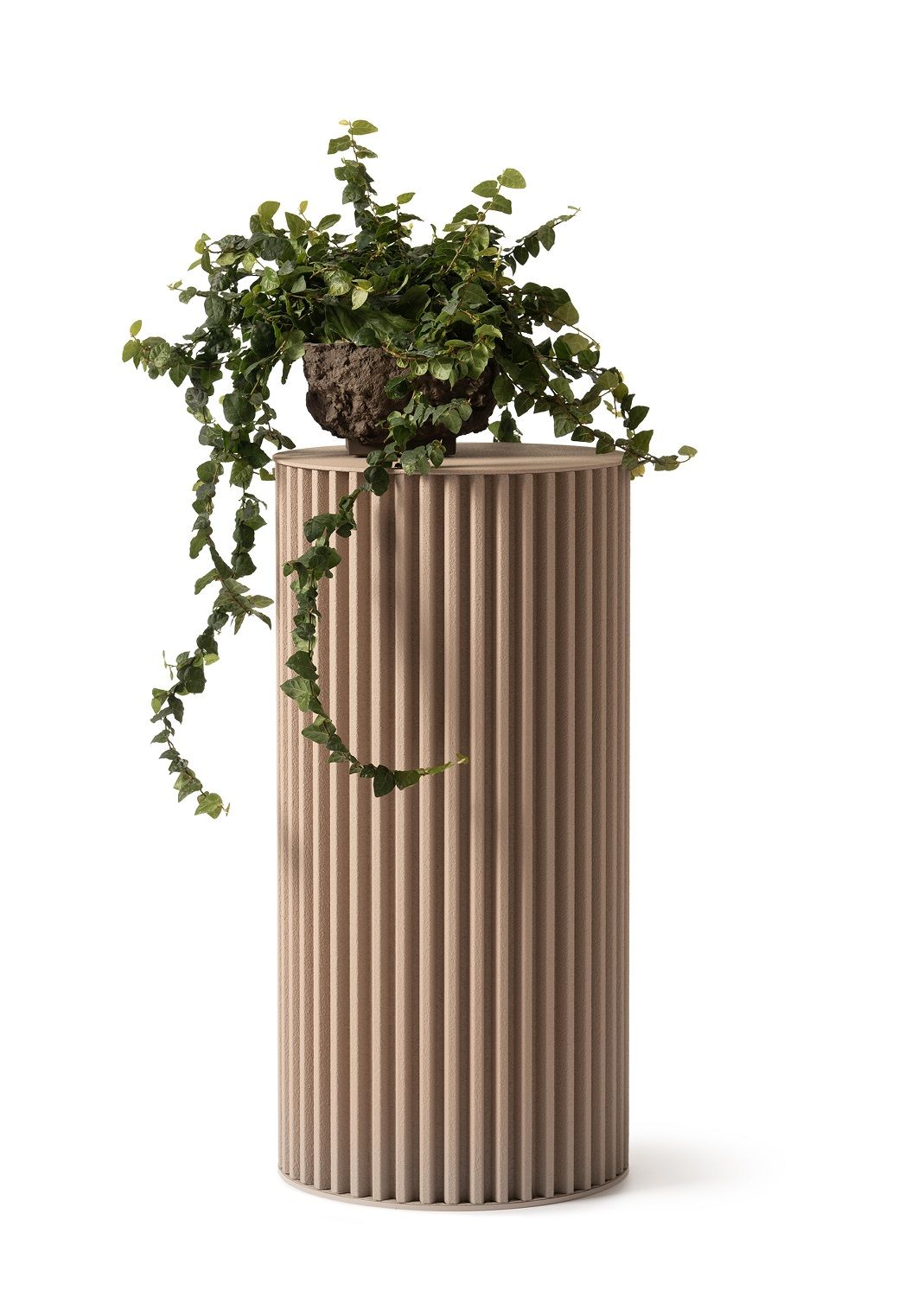 Herclino Side table Beistelltisch Indoor / Outdoor Taubengrau Opinion Ciatti 