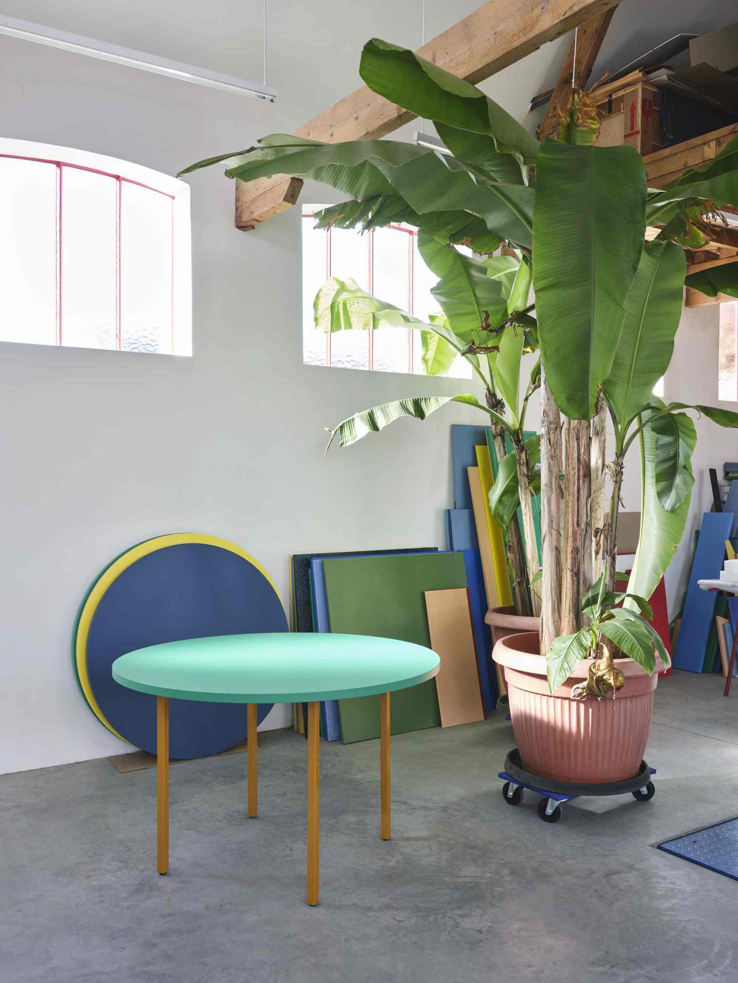 Two Colour Table Tisch 120 cm Hay