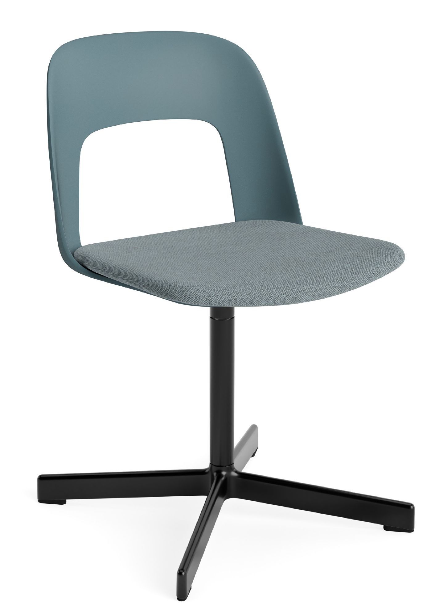 Layout Side Chair 133 4-Stern Drehfuß Stuhl Hay