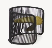 Husk S Hocker M' Afrique Collection Moroso-Schwarz
