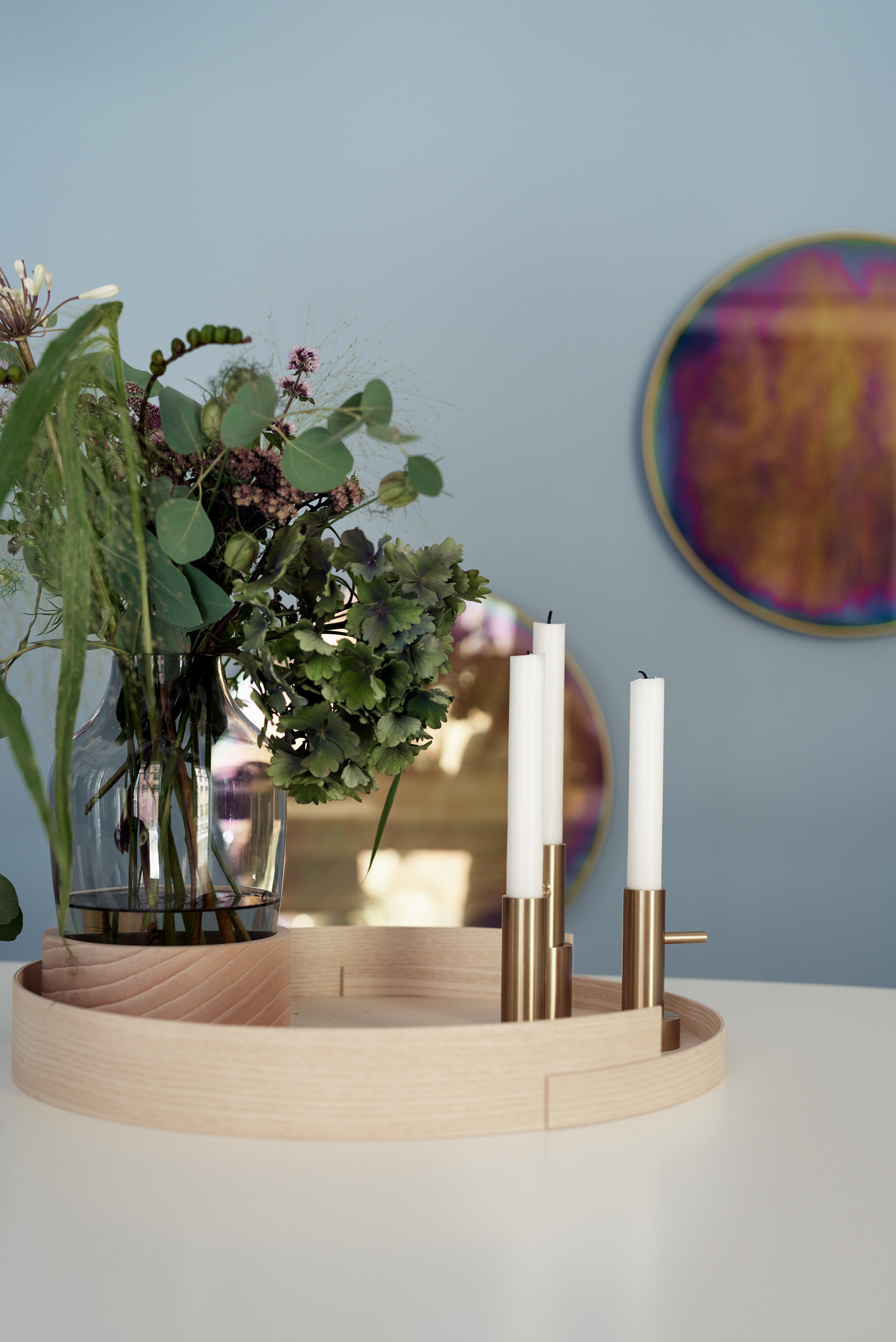 Candle Holder Kerzenhalter groß Fritz Hansen EINZELSTÜCK