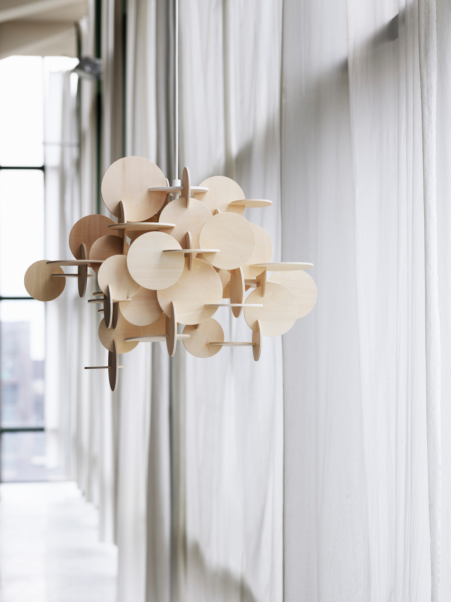 Bau Lamp Natur Pendelleuchte Normann Copenhagen Small