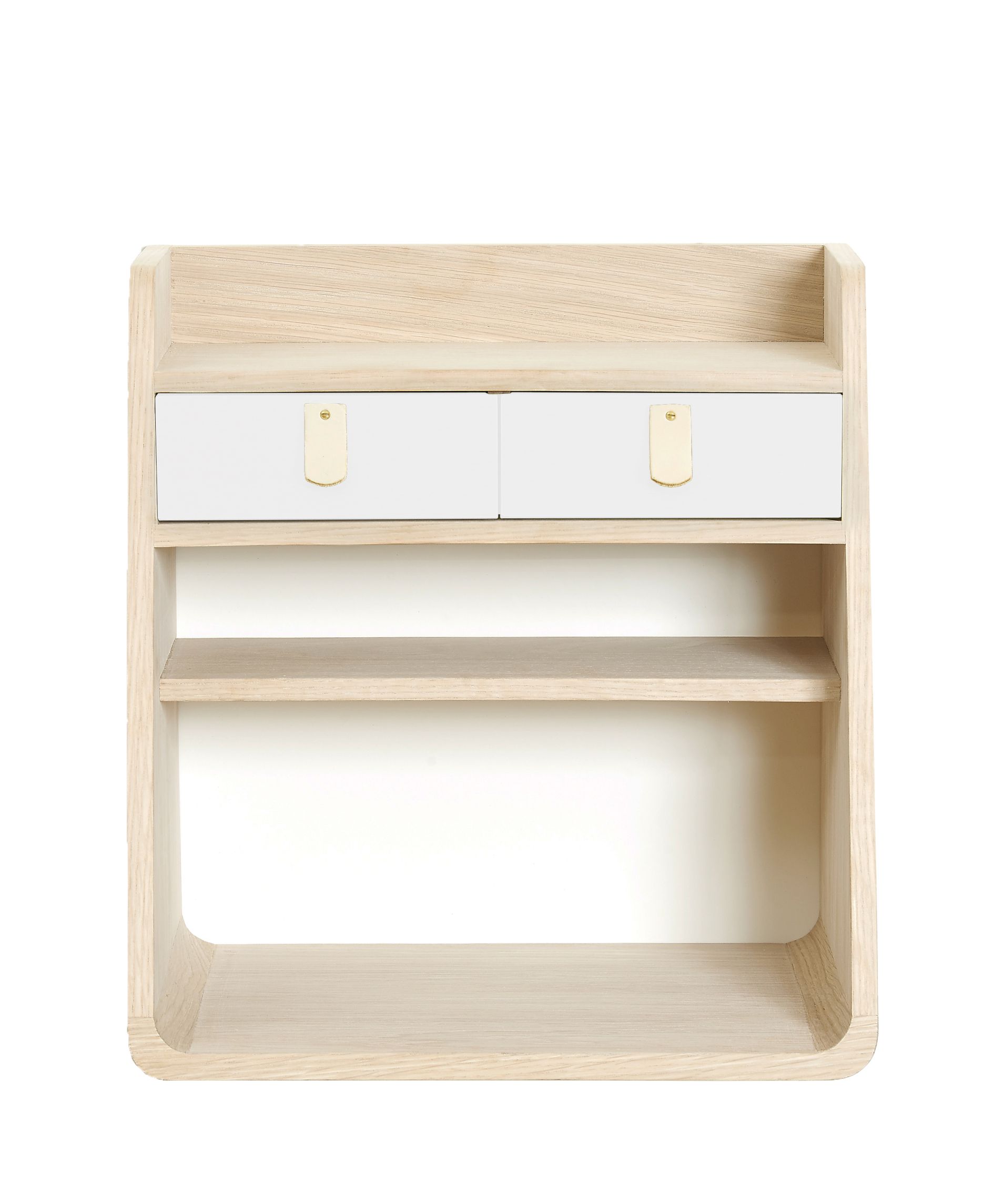 Suzon Wandschrank Eiche-weiß Hartô