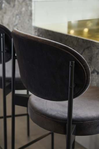 Series 430 Bar Stool Barhocker 75 cm SCHWARZ / REMIX 123 Verpan EINZELSTÜCK