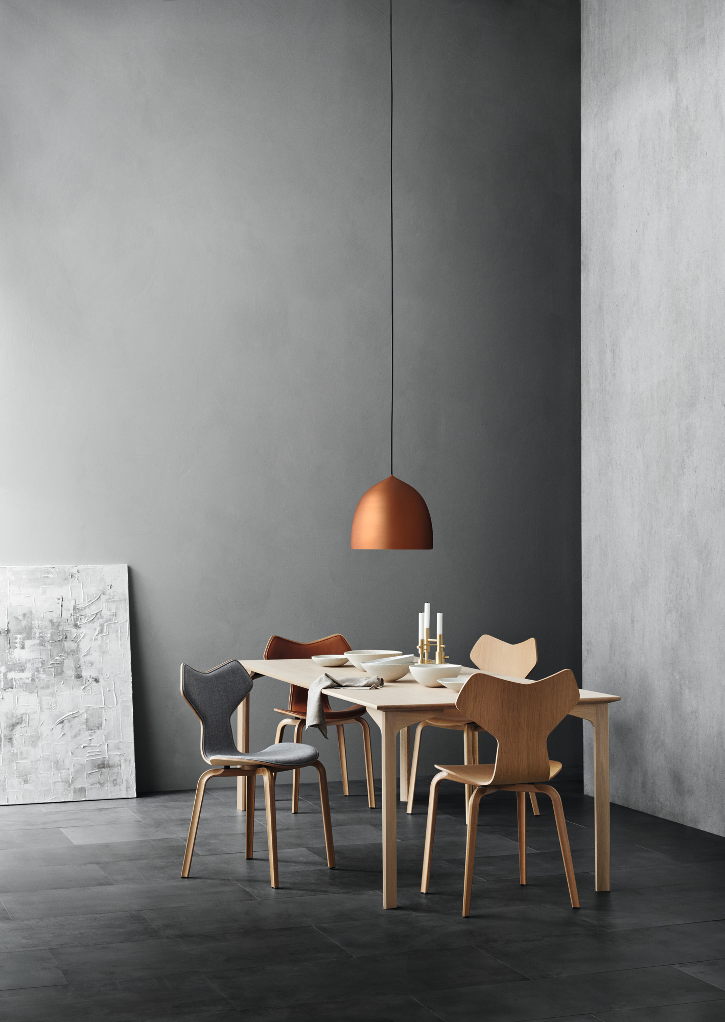 Suspence P1 Pendelleuchte Fritz Hansen Schwarz