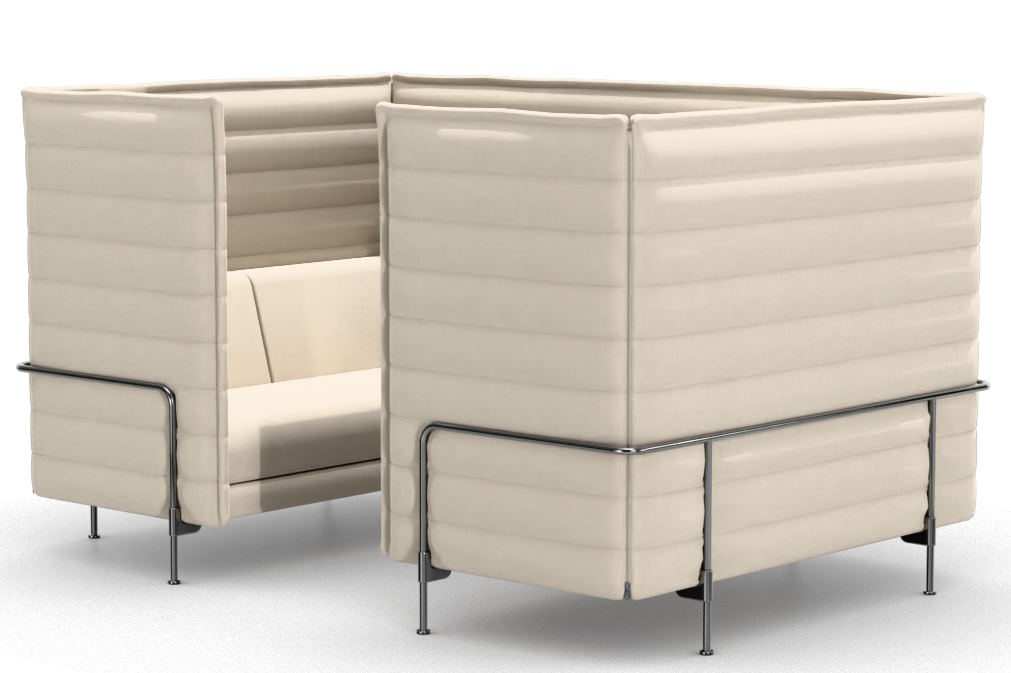 Alcove Cabin 2-Sitzer Highback Sofa Vitra
