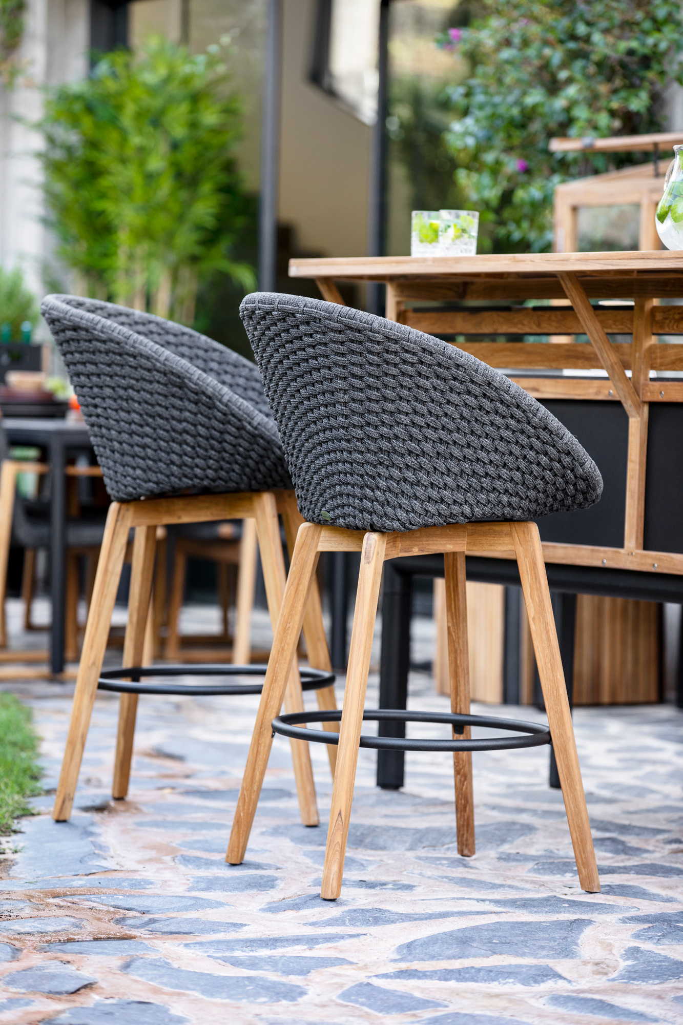 Peacock Outdoor Kissen für Barhocker Cane-Line
