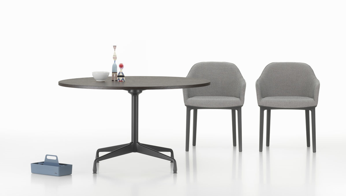 Softshell Chair Vierbeinfuss Stuhl Vitra