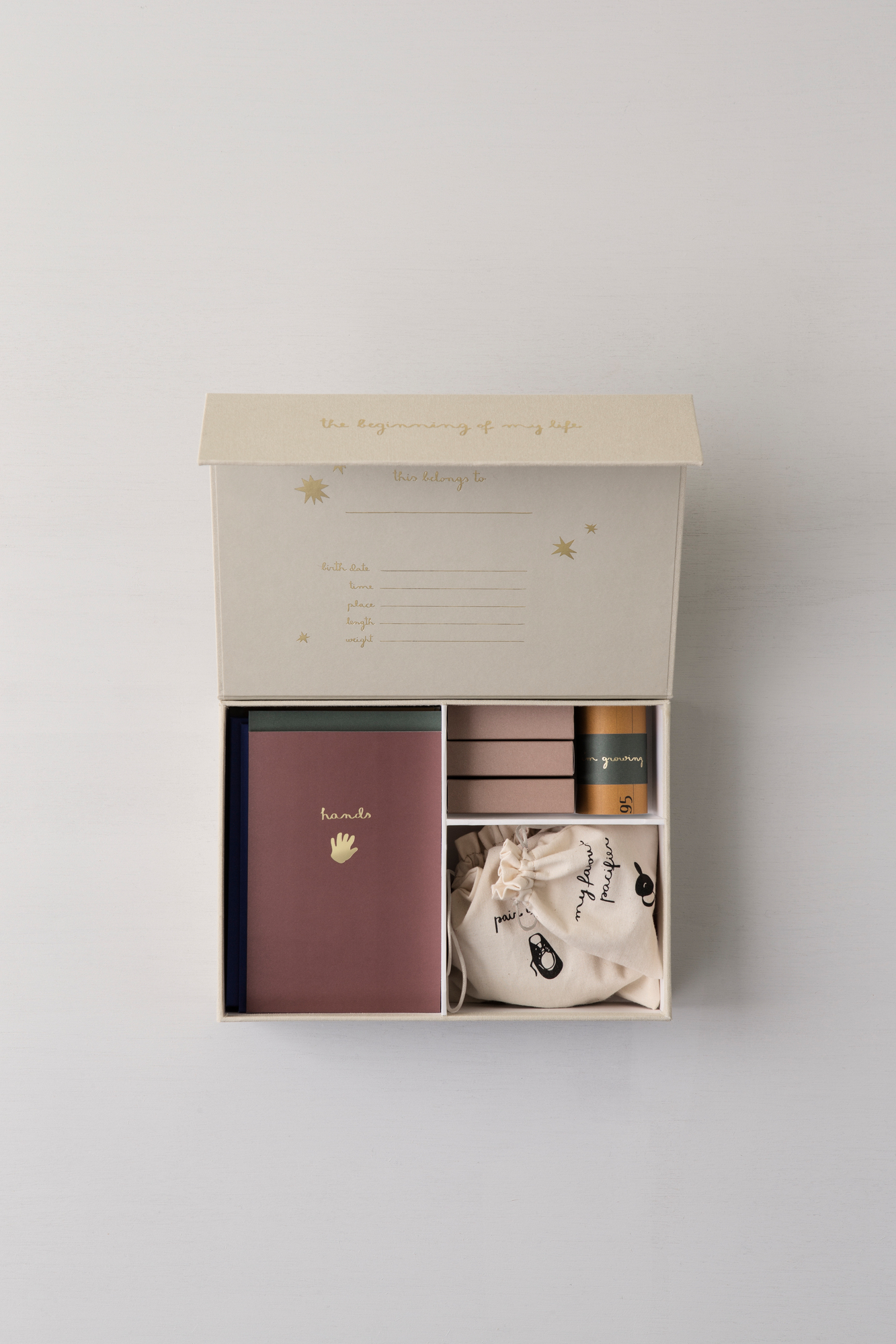 "The Beginning of my life" Erinnerungsbox Ferm Living