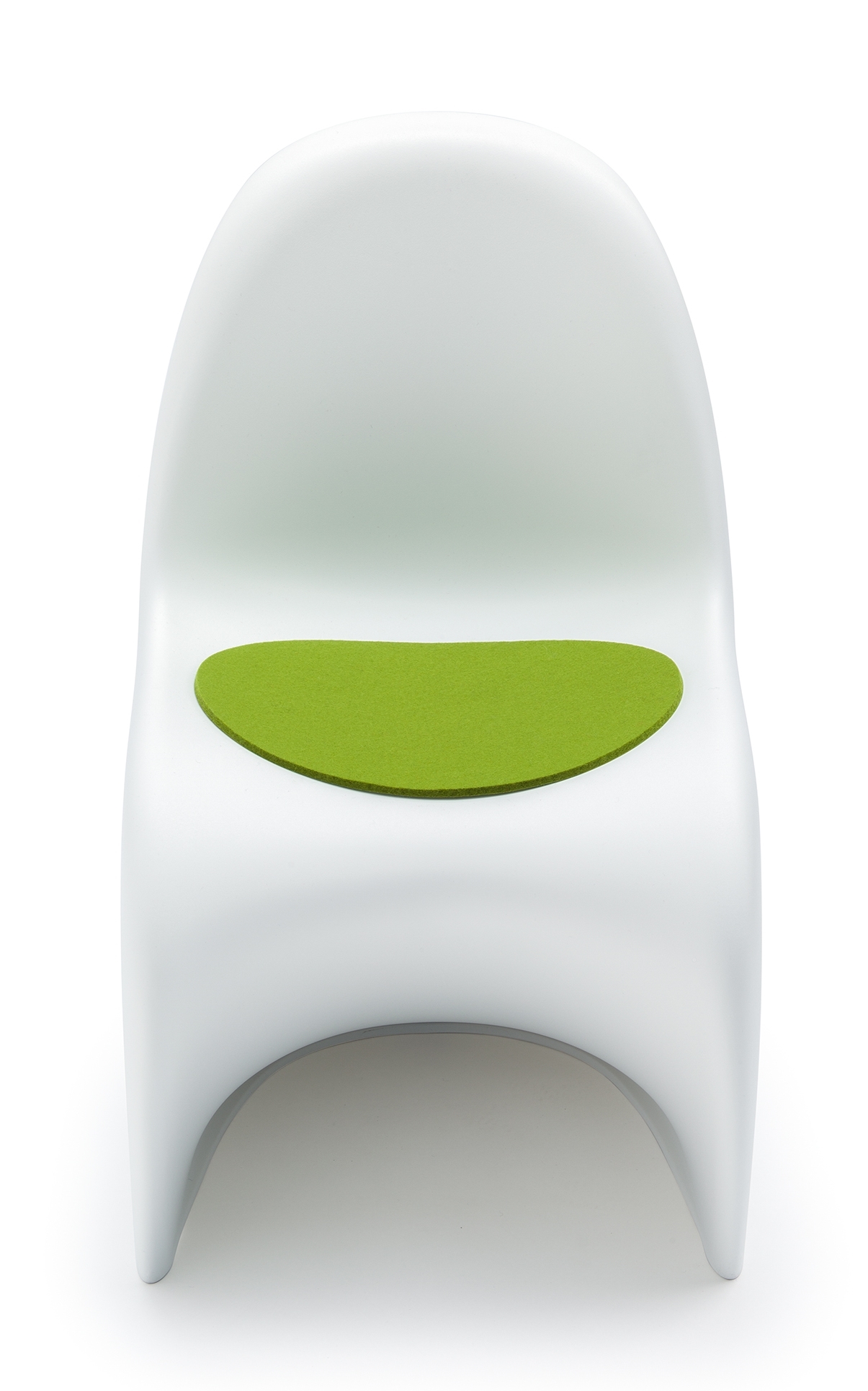 Sitzauflage - Filzauflage Vitra Panton Chair MAIGRUEN Hey Sign EINZELSTÜCK