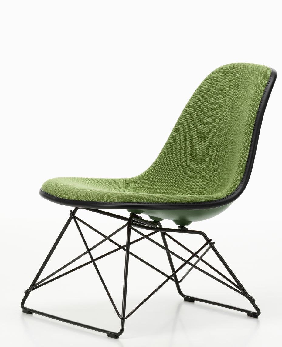 Eames Plastic Side Chair LSR Stuhl Vollgepolstert Vitra