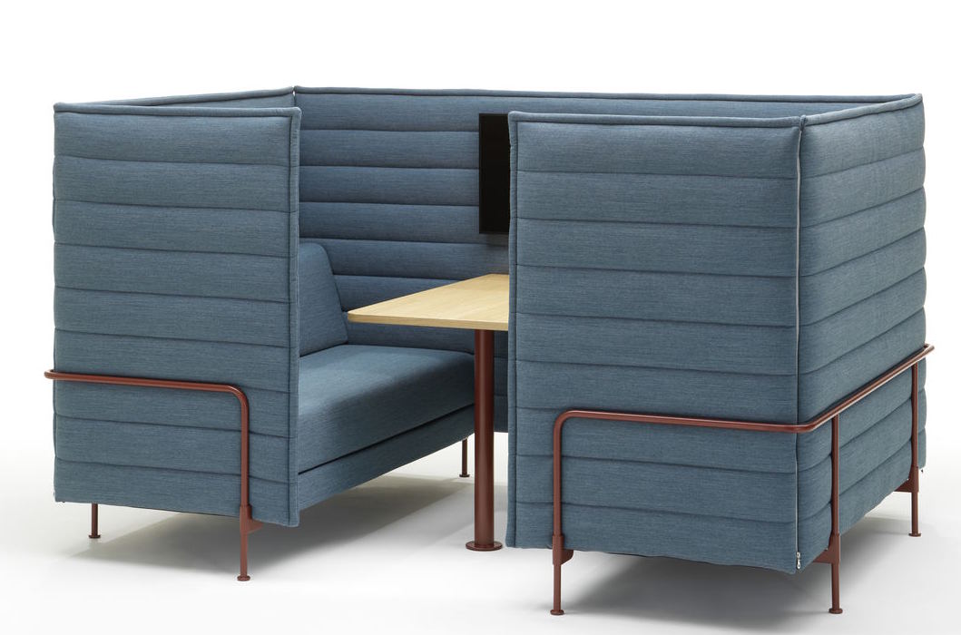 Alcove Cabin 2-Sitzer Highback Sofa Vitra