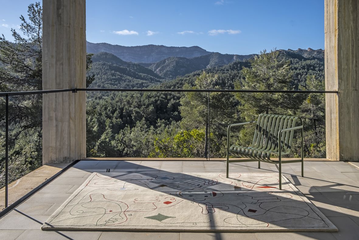 Silhouette Outdoor Teppich Nanimarquina