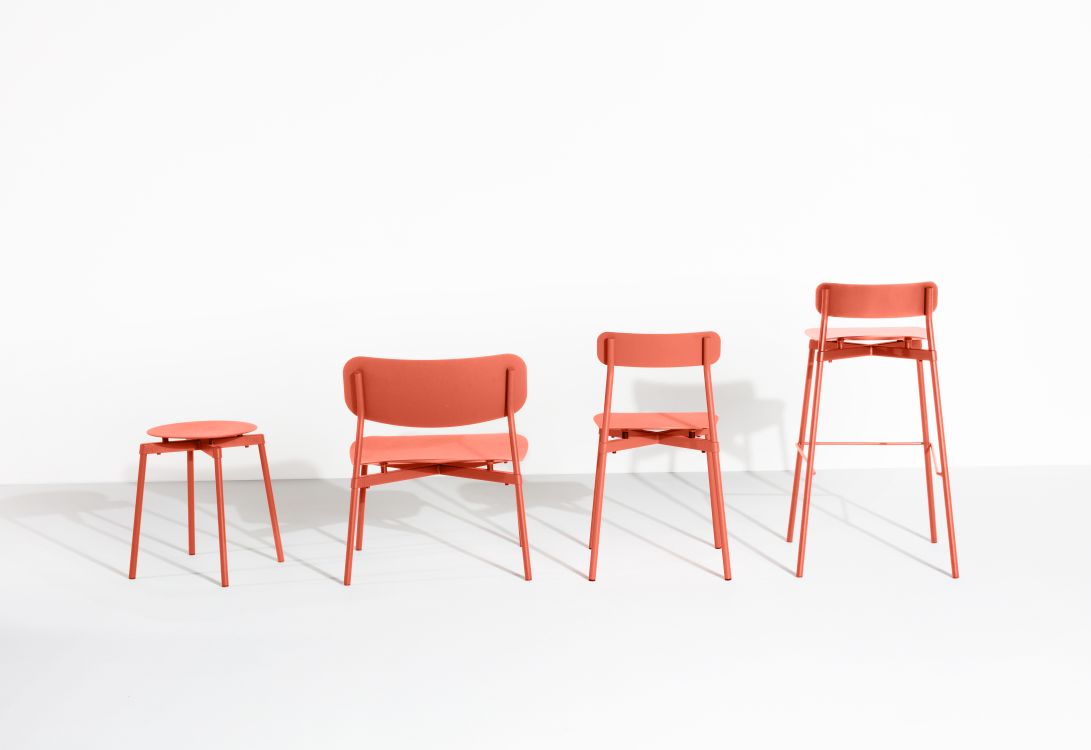 Fromme Lounge Chair Sessel Petite Friture Coral Fromme Lounge Chair Sessel Petite Friture Coral