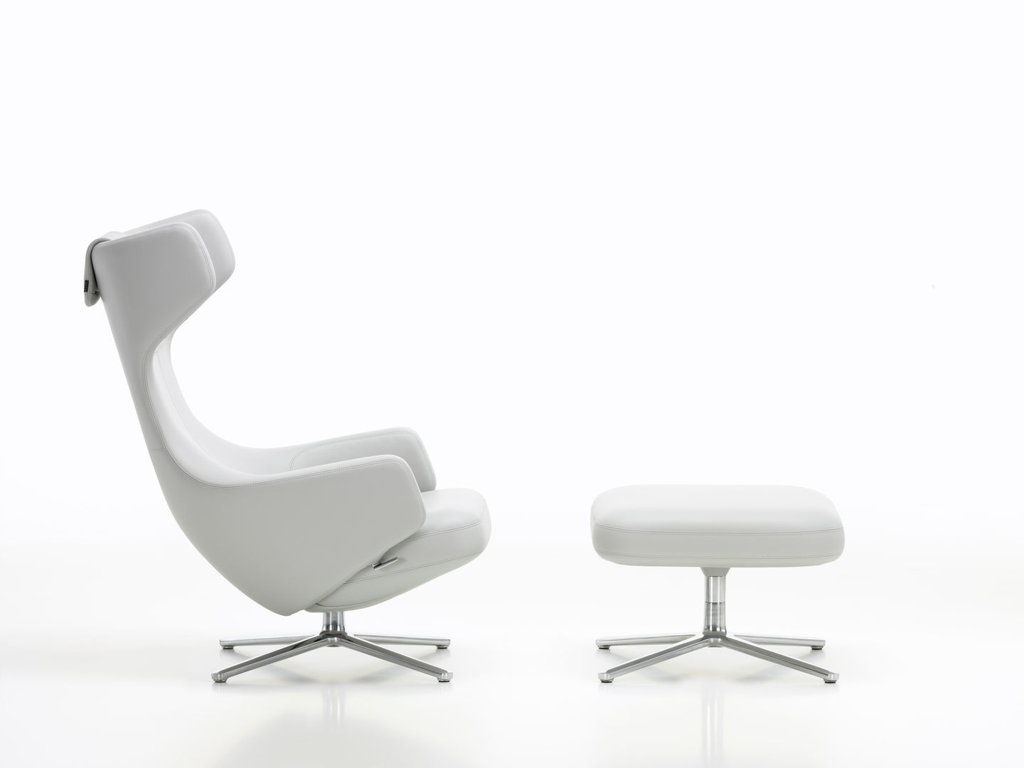 Grand Repos Sessel + Ottoman Vitra