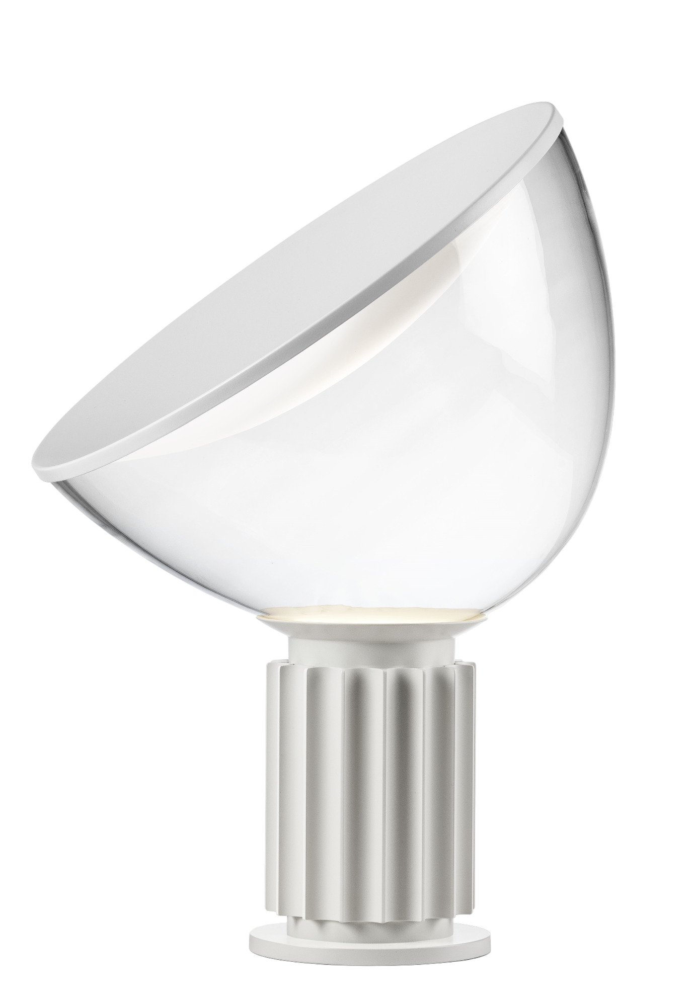 Taccia Small LED Weiß matt Table lamp Tischleuchte Flos