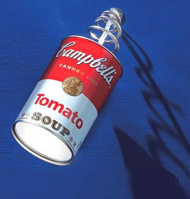 Canned Light LED Pendelleuchte / Wandleuchte Ingo Maurer