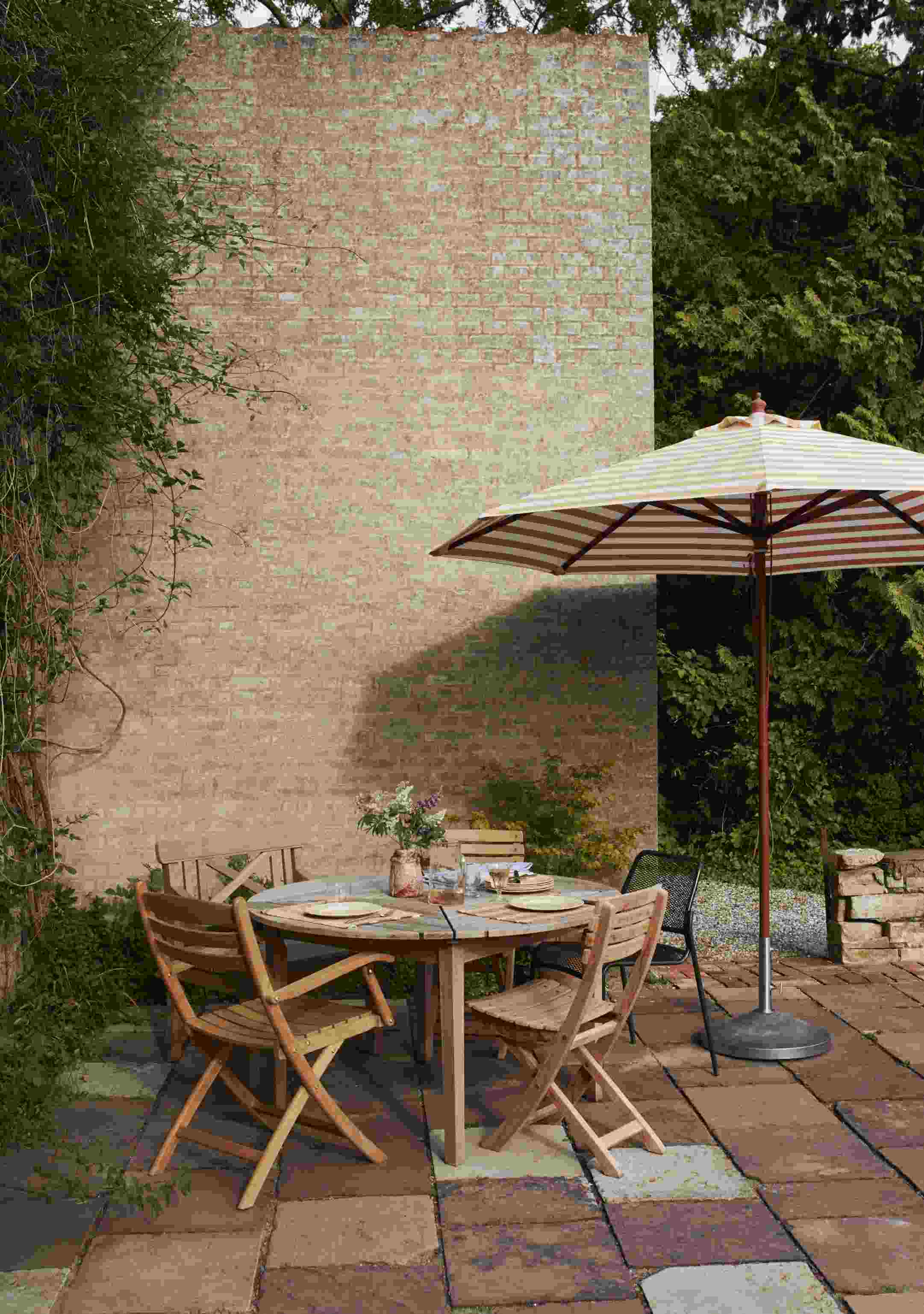 Drachmann Table Tisch Ø 126 cm Outdoor Skagerak by Fritz Hansen