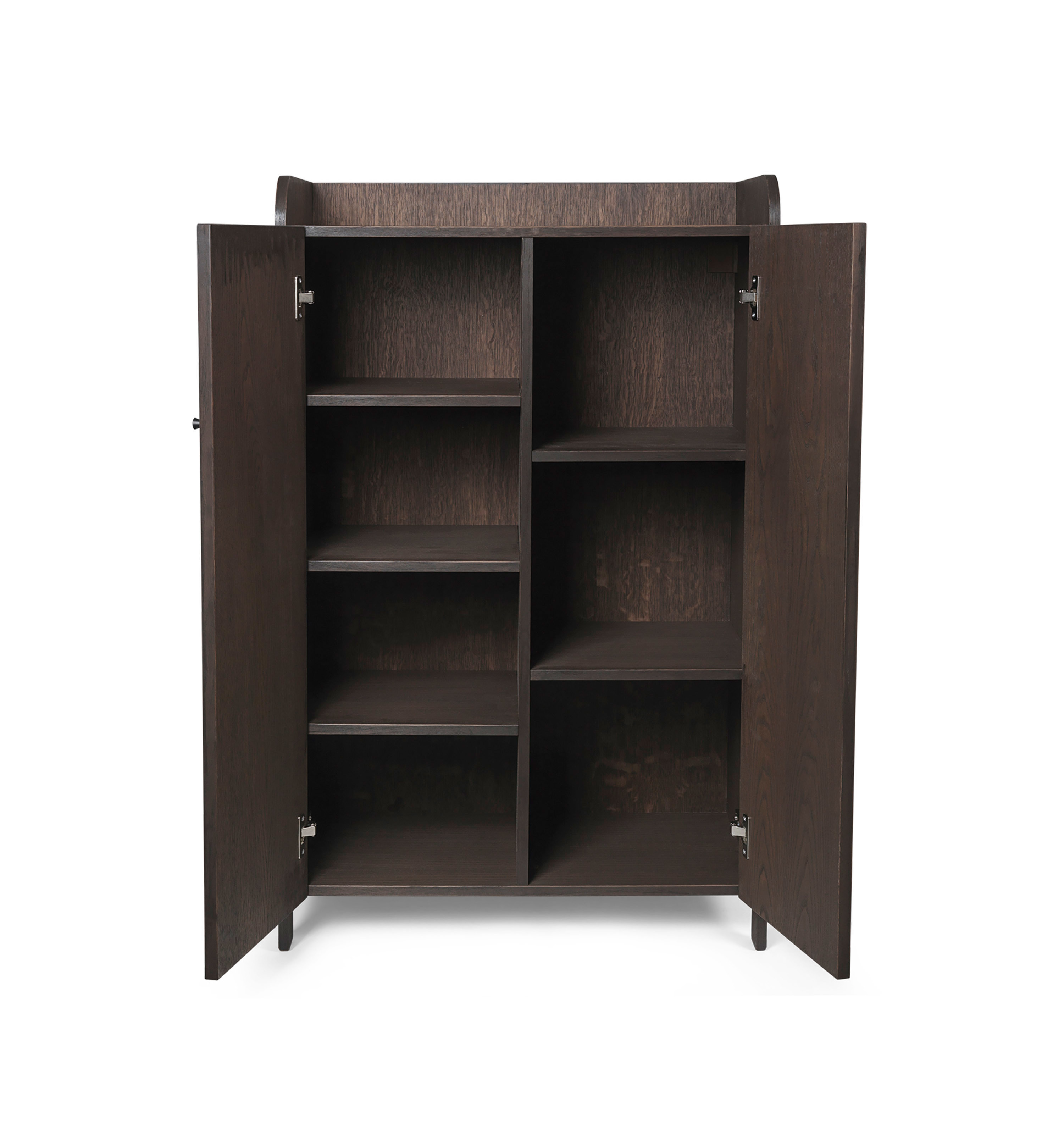Sill Schrank niedrig dunkel gebeizte Eiche Ferm Living