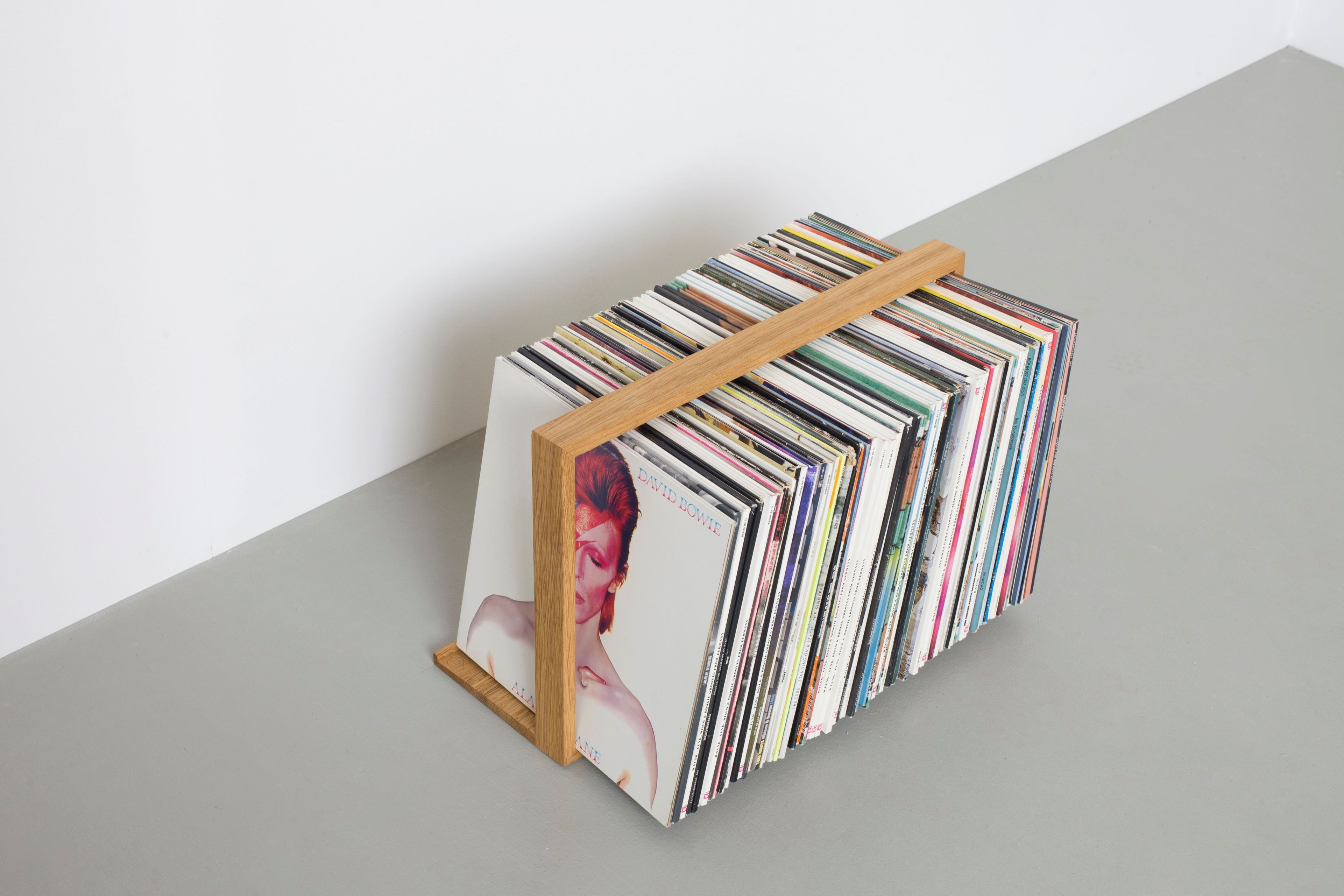 Vinyl b-Seite2 Plattenregal Eiche das kleine b Vinyl b-Seite2 Plattenregal Eiche das kleine b