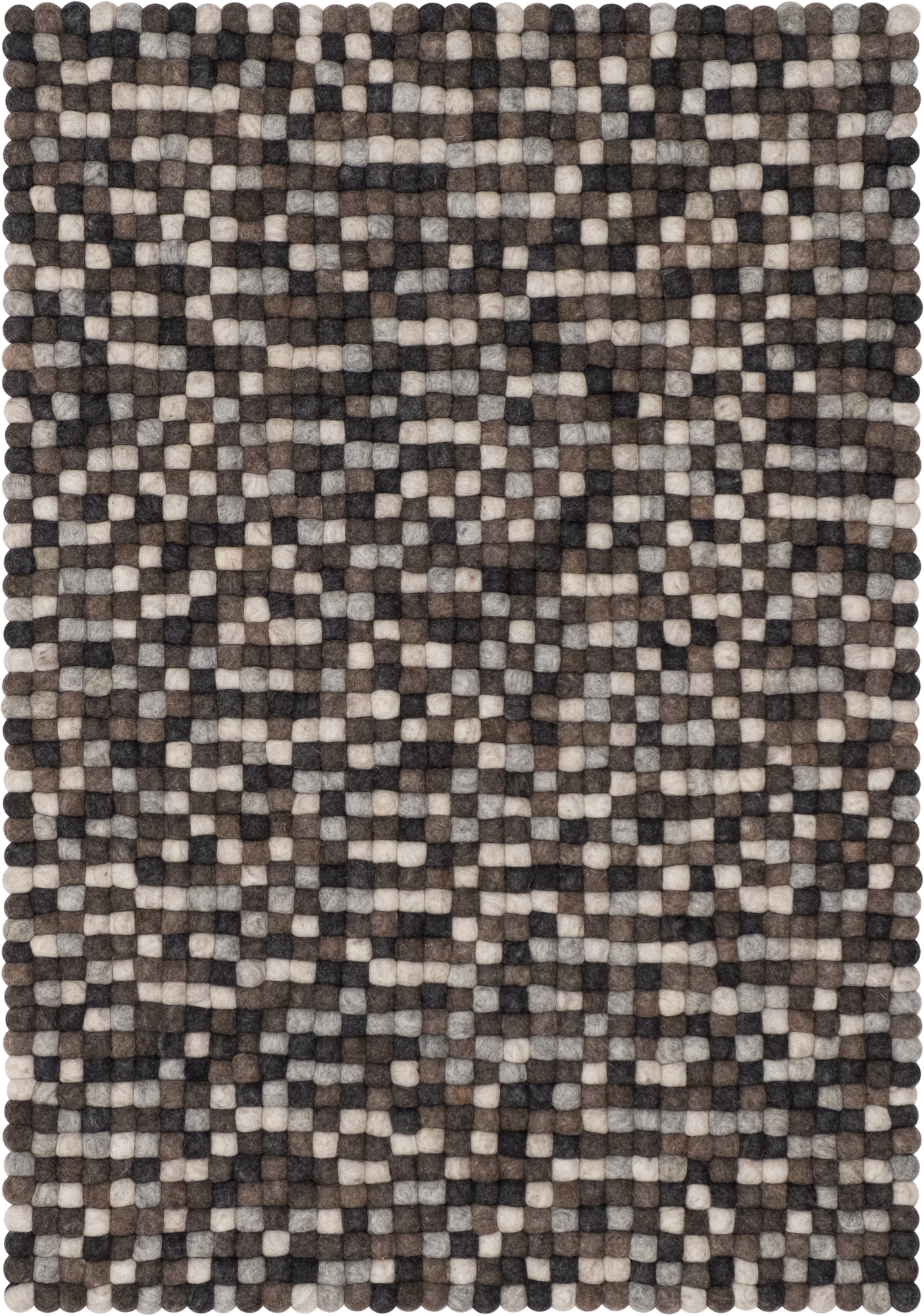 Filzkugel Teppich 140x200 cm Myfelt Nela