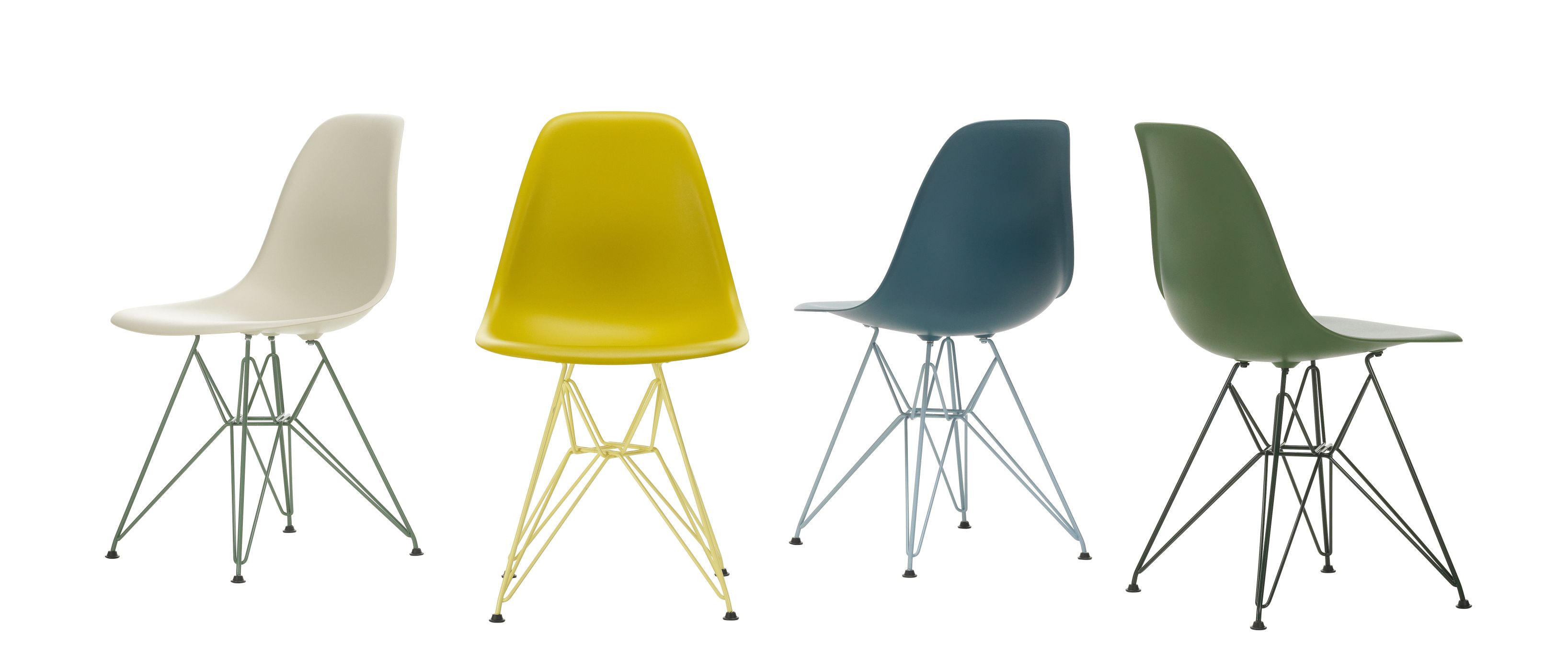 Eames Plastic Side Chair DSR Stuhl Monoton Vitra