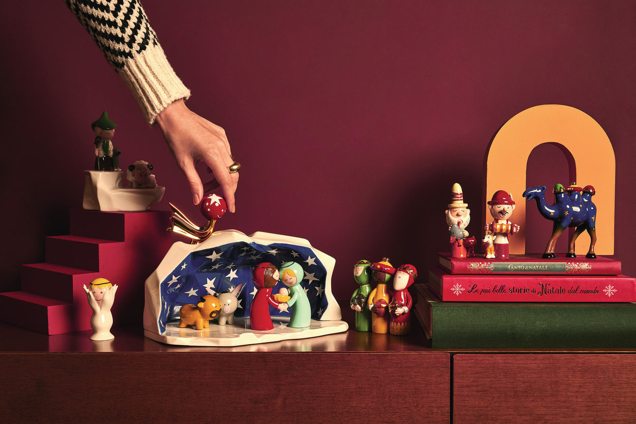 Elisabetto Happy Eternity Baby Weihnachtsfigur Alessi