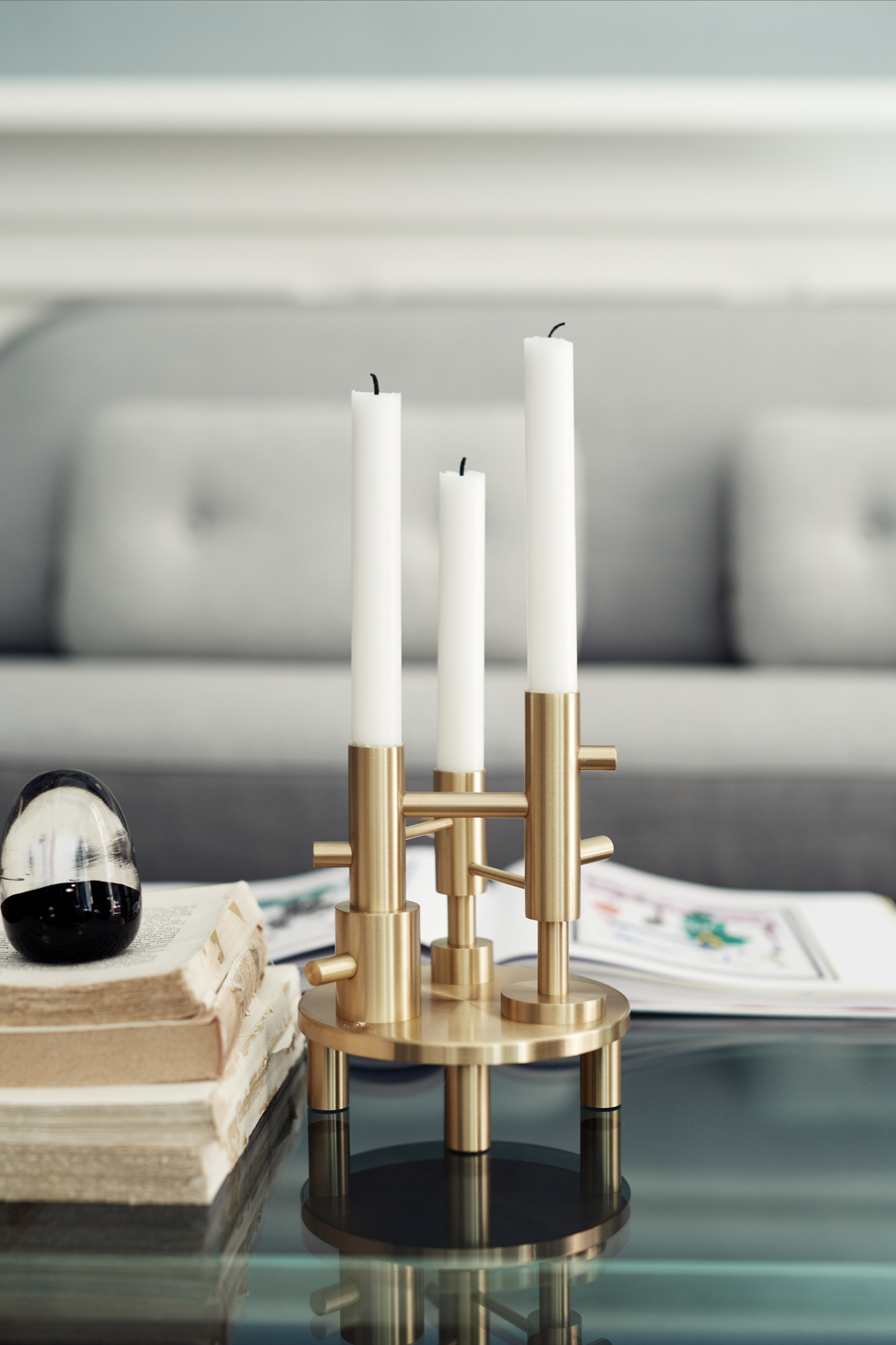 Candle Holder Kerzenhalter groß Fritz Hansen EINZELSTÜCK