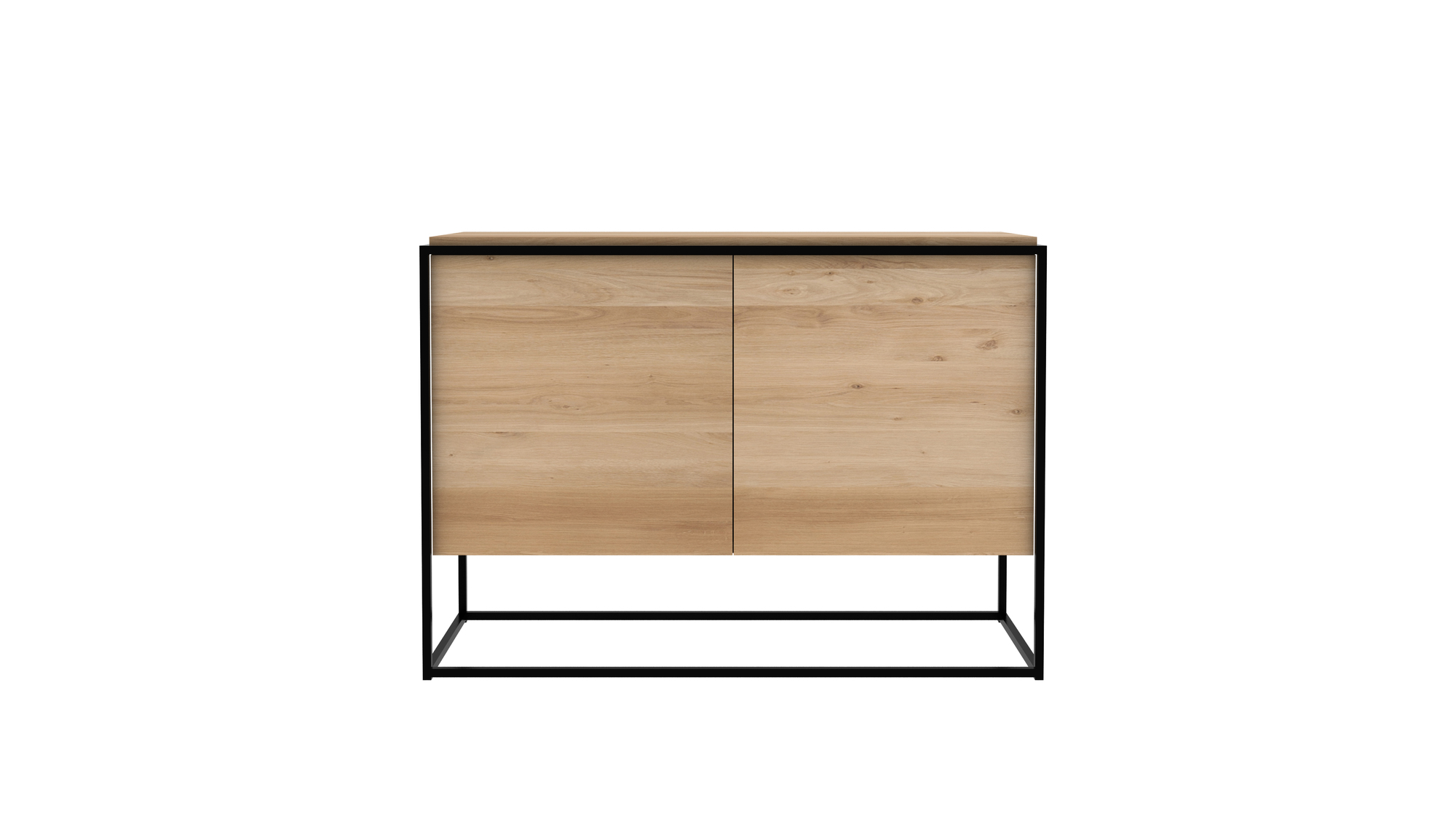 Monolit Sideboard Eiche schwarzes Gestell Ethnicraft