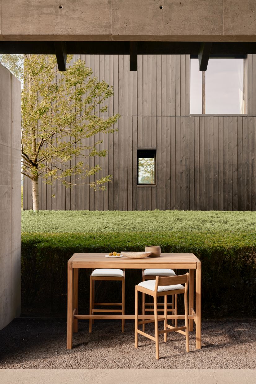 Jack Outdoor Barhocker Teakholz Ethnicraft