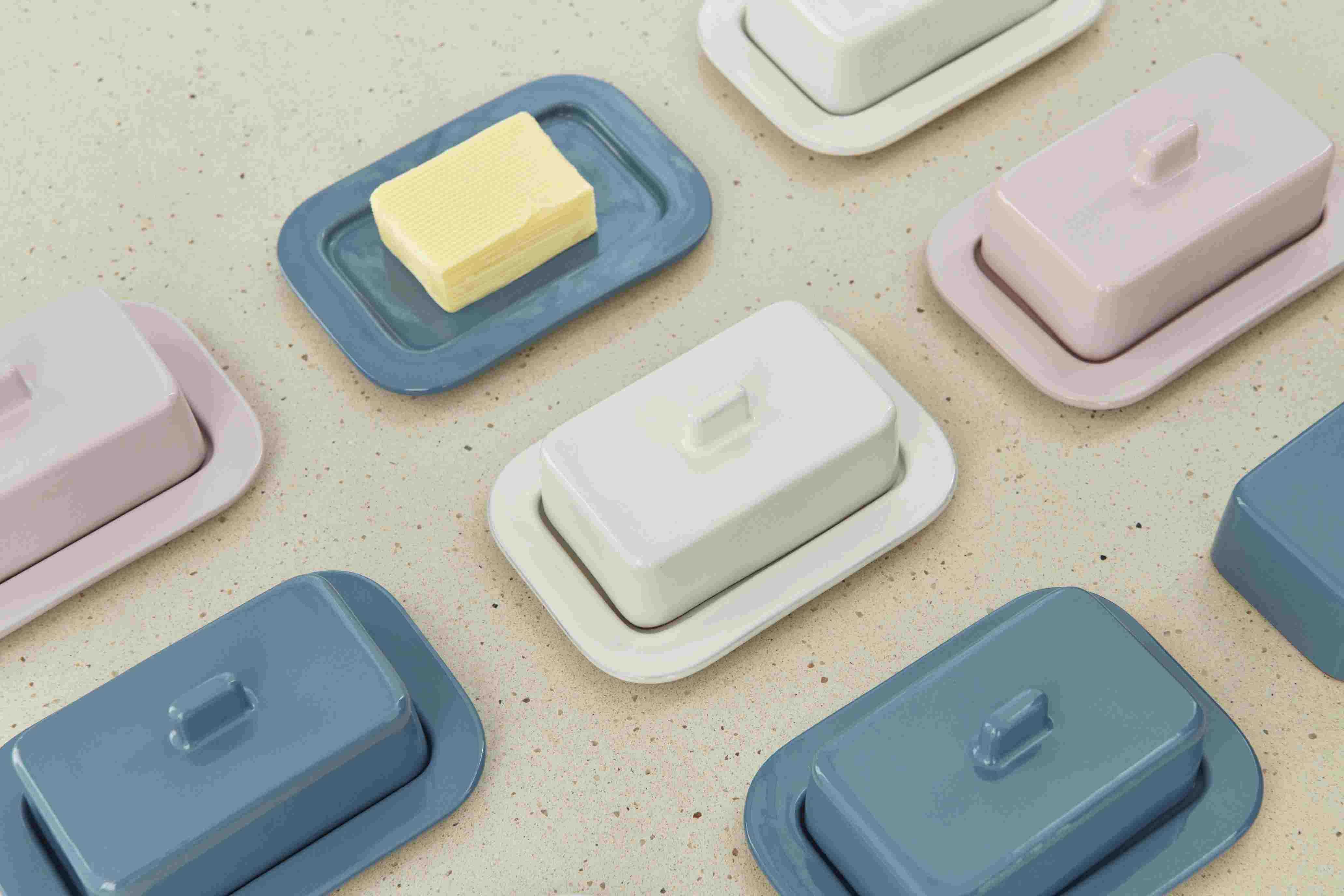 Barro Butter Dish Butterdose Hay