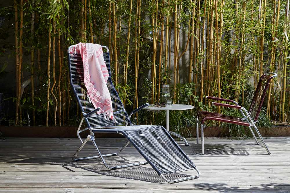 Altorfer Liegestuhl Outdoor Embru