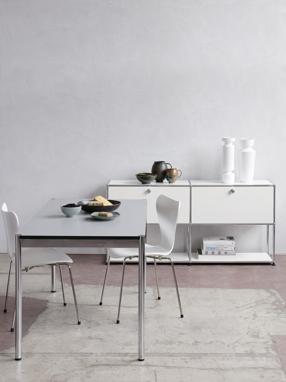 USM Haller Tisch 175 x 75 cm perlgrau QUICK SHIP