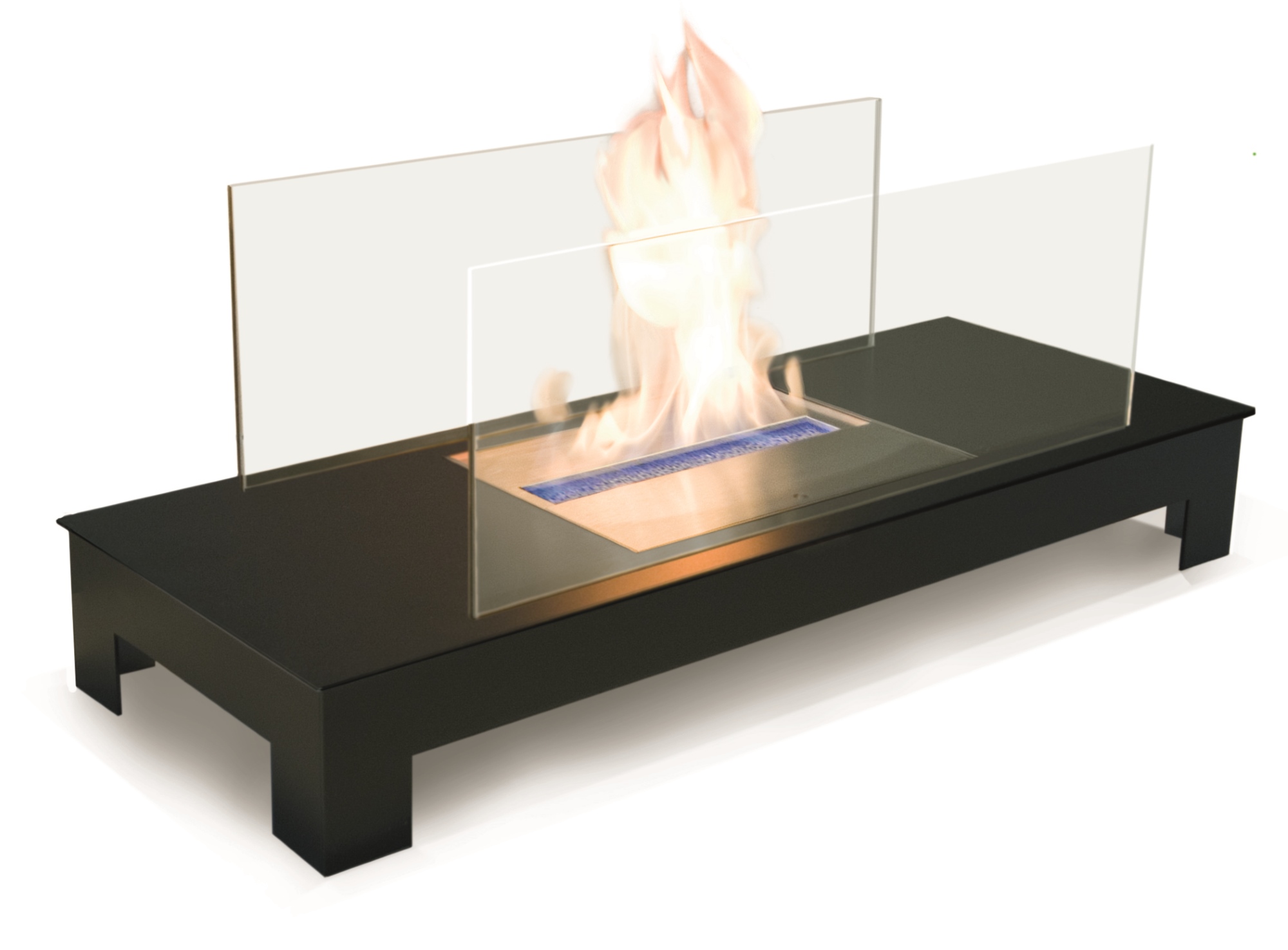 Floor Flame Ethanol Kamin Radius