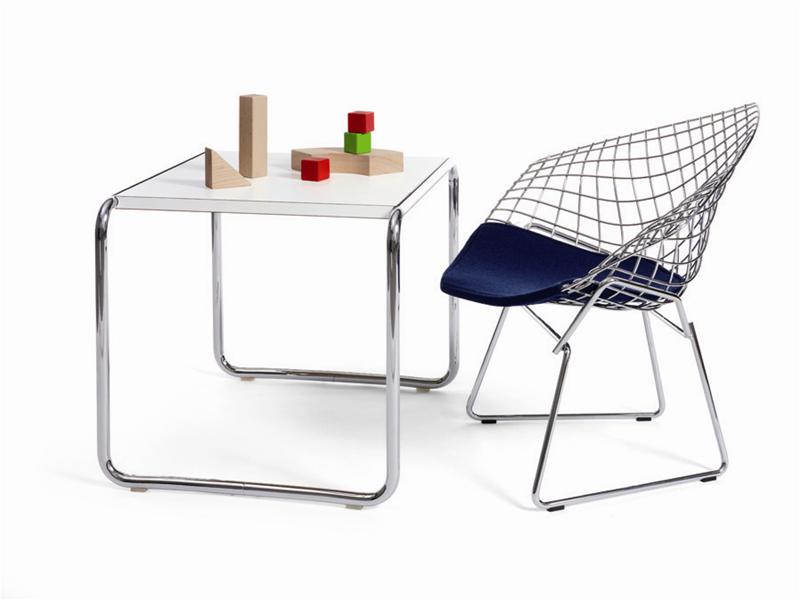 Laccio 1 Couchtisch klein schwarz / anthrazit Knoll International - QUICK SHIP