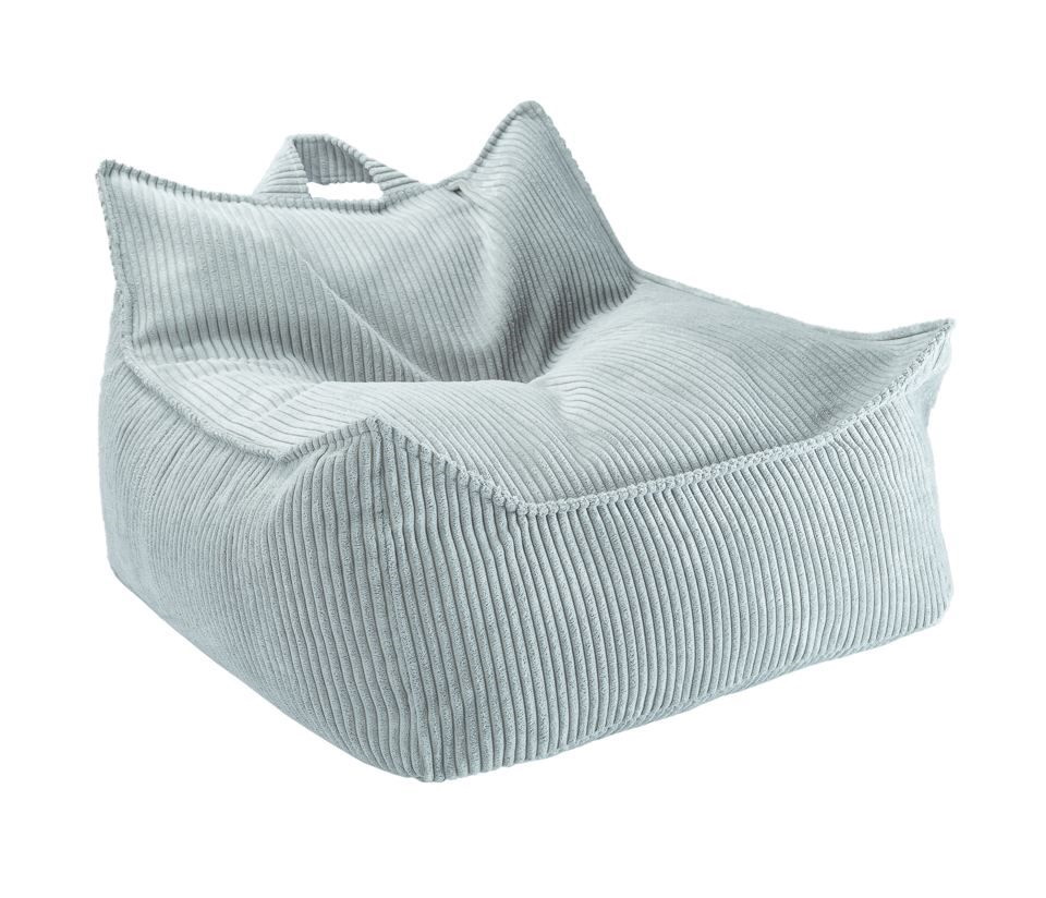 Kindersitzsack Sessel Breitcord Pfefferminzgrün Wigiwama