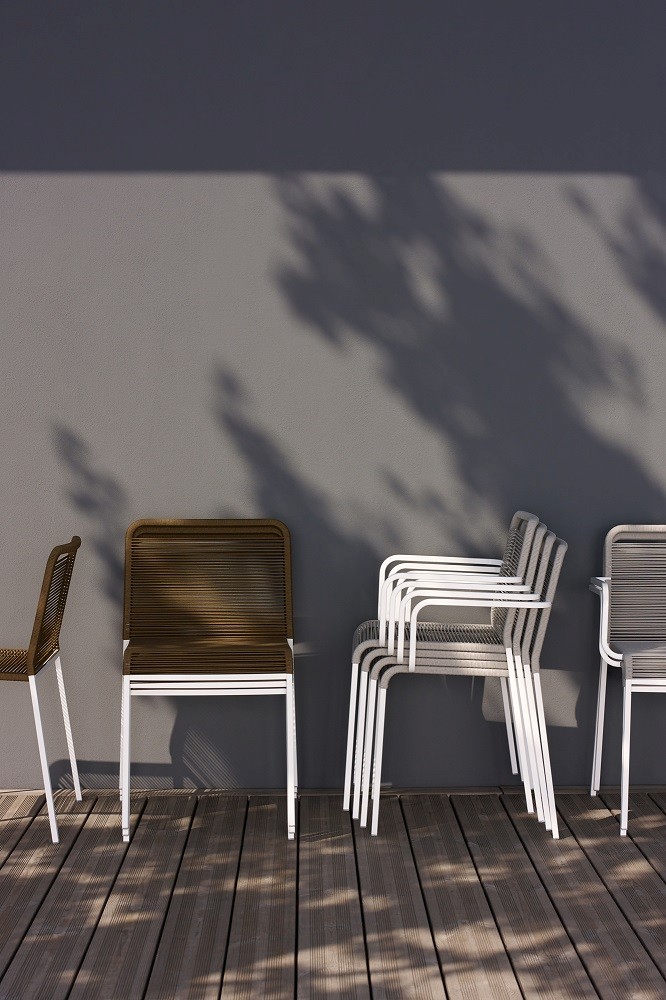 ARIA S42 Outdoor Chair Stuhl stapelbar La Palma