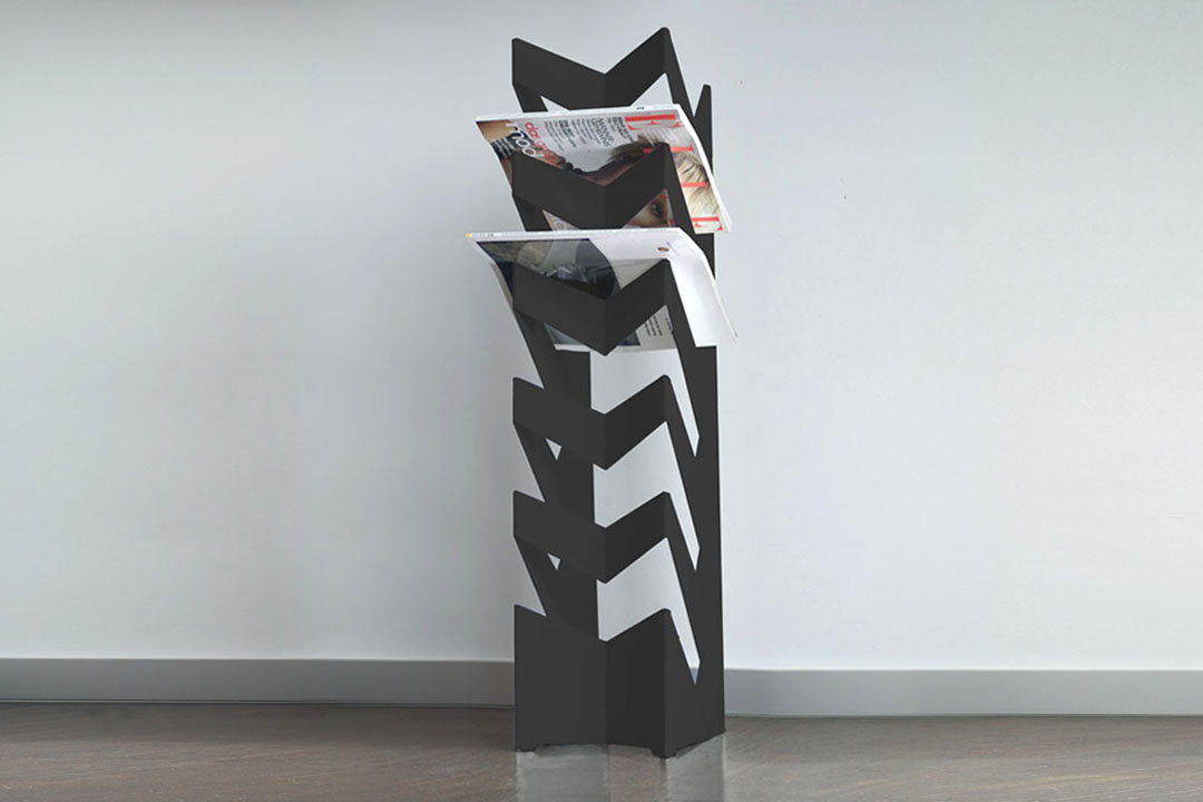 News Boden Zeitungsständer Radius