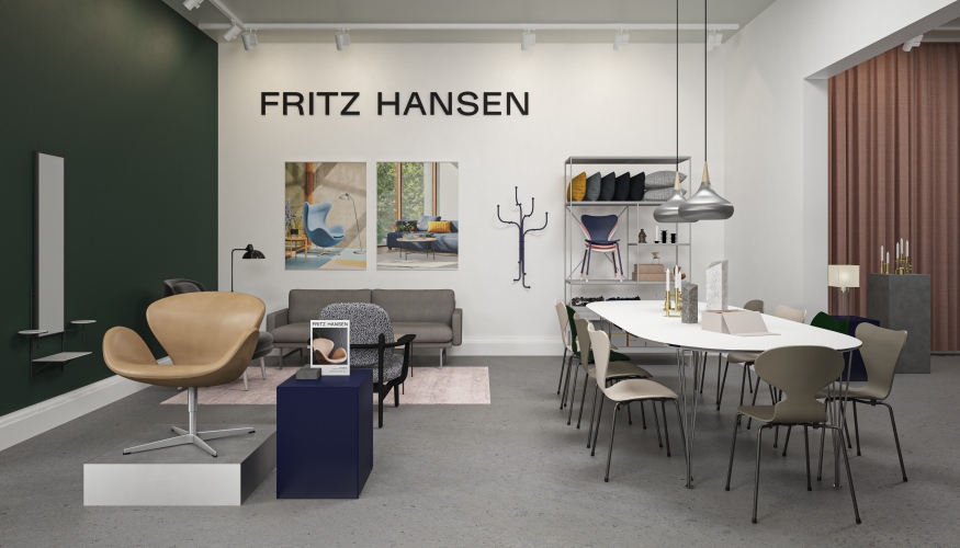 Orient Pendelleuchte SILBER Fritz Hansen EINZELSTÜCK