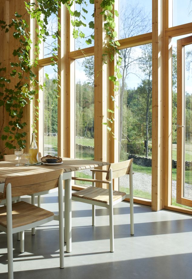 Pelagus Stuhl Skagerak by Fritz Hansen Hunter green