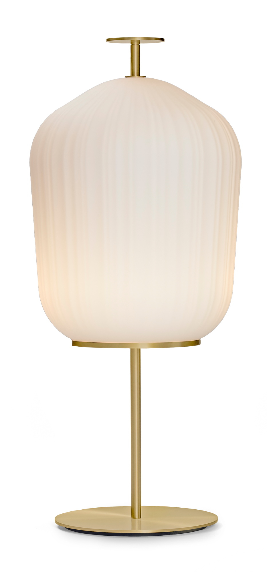 Plissée Floor Lamp Stehleuchte ClassiCon Messing