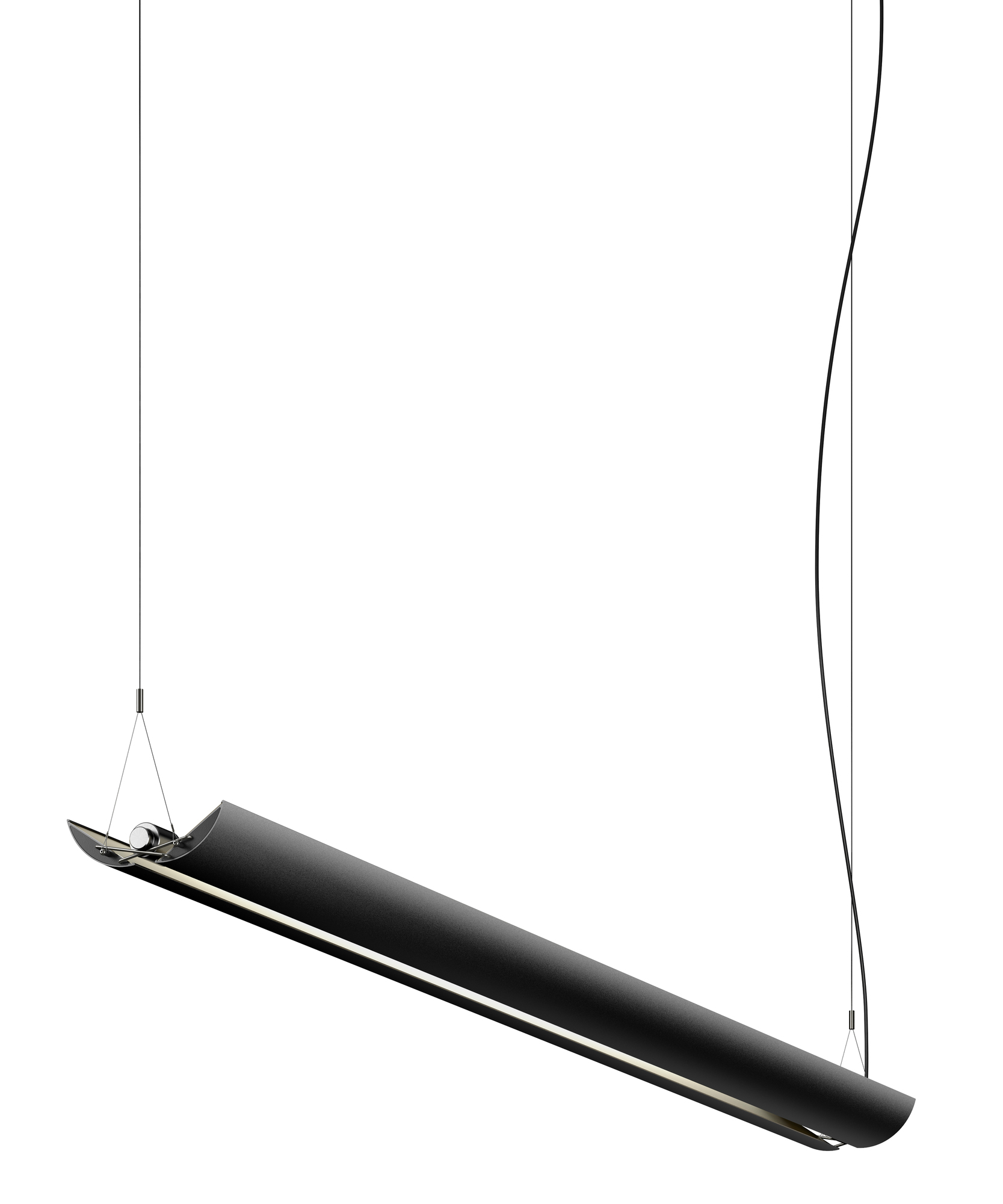 Updown 30 Pendelleuchte Belux Schwarz 2700K Dimmbar
