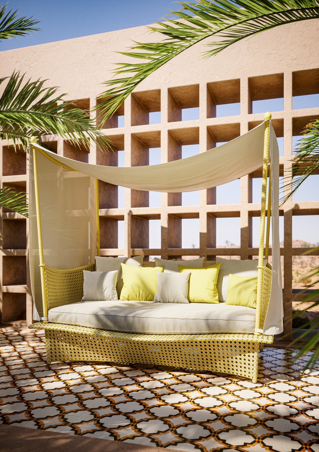 Daydream Daybed mit Polster Dedon