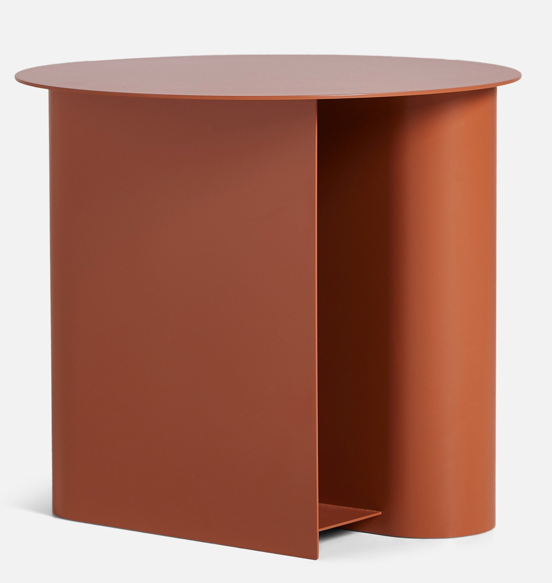 Sentrum Side Table Beistelltisch Burnt orange Woud Sentrum Side Table Beistelltisch Burnt orange Woud