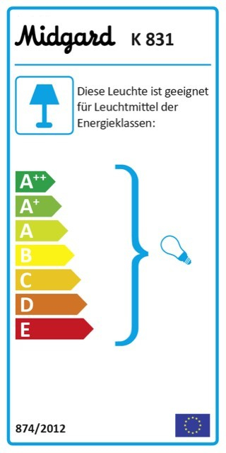 K831 Pendelleuchte Midgard